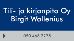 Tili- ja kirjanpito Oy Birgit Wallenius logo